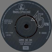 1962 10 05 - 1976 - K - LOVE ME DO ⁄ P.S. I LOVE YOU - R 4949 - BS 45 - BOXED SET            - pic 1