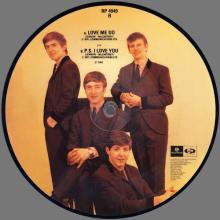 1962 10 05 - 1982 10 05 - P - LOVE ME DO ⁄ P.S. I LOVE YOU - RP 4949 - PICTURE DISC  - pic 2