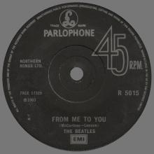1963 04 12 - 1982 - N - FROM ME TO YOU ⁄ THANK YOU GIRL - R 5015 - BSCP 1  - pic 3