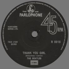 1963 04 12 - 1982 - N - FROM ME TO YOU ⁄ THANK YOU GIRL - R 5015 - BSCP 1  - pic 5