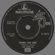 1963 04 12 - 1982 - O - FROM ME TO YOU ⁄ THANK YOU GIRL - R 5015 - BSCP 1 - pic 5