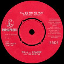 BILLY J. KRAMER WITH THE DAKOTAS - DO YOU WANT TO KNOW A SECRET ⁄ I'LL BE ON MY WAY - R 5023 - DENMARK - pic 5
