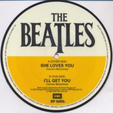 1963 08 23 - 1983 08 23 - P - SHE LOVES YOU ⁄ I'LL GET YOU - RP 5055 - PICTURE DISC - pic 1