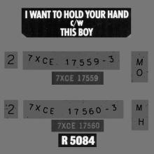 1963 11 29 - 1976 - K - I WANT TO HOLD YOUR HAND ⁄ THIS BOY - R 5084 - BS 45 - BOXED SET - pic 2