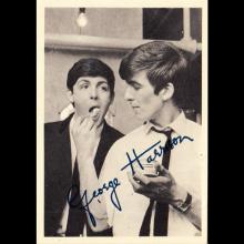 1963 THE BEATLES PHOTO - CHROMO - UK - A. & B. C.CHEWING GUM LTD No 043 - 049 IN A SERIES OF 60 PHOTOS - TRADING CARDS - pic 11