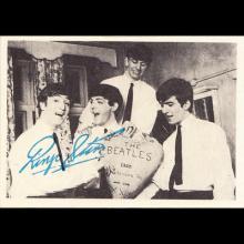 1963 THE BEATLES PHOTO - CHROMO - UK - A. & B. C.CHEWING GUM LTD No 050 - 056 IN A SERIES OF 60 PHOTOS - TRADING CARDS - pic 1