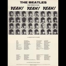 SWEDEN 1964  A Hard Day's Night -The Beatles I Sin Forsta Film YEAH ! YEAH ! YEAH ! - 21cm-27cm - Programme - pic 1