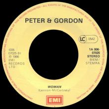 PETER AND GORDON - A WORLD WITHOUT LOVE - WOMAN - HOLLAND - 1A 006-07025 -1977 - pic 5
