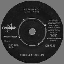 PETER AND GORDON - A WORLD WITHOUT LOVE - SWEDEN - DB 7225 - RED SLEEVE - pic 5