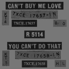 1964 03 20 - 1964 - B - CAN'T BUY ME LOVE ⁄ YOU CAN'T DO THAT - R 5114 - pic 3