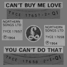 1964 03 20 - 1989 - S - CAN'T BUY ME LOVE ⁄ YOU CAN'T DO THAT - R 5114 - SILVER LABEL - pic 1