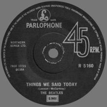 1964 07 10 - 1982 12 07 - L - A HARD DAY'S NIGHT ⁄ THINGS WE SAID TODAY - R 5160 - BS 45 - BOXED SET - SOLID CENTER - pic 5
