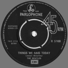 1964 07 10 - 1982 12 07 - O - A HARD DAY'S NIGHT ⁄ THINGS WE SAID TODAY - BSCP 1 - BOXED SET - R 5160 - SOUTHALL PRESSING - PUSH - pic 4