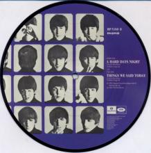 1964 07 10 - 1984 07 10 - P - A HARD DAY'S NIGHT ⁄ THINGS WE SAID TODAY - RP 5160 - PICTURE DISC - pic 2
