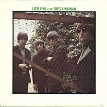 1964 11 27 - 1976 - K - I FEEL FINE ⁄ SHE'S A WOMAN - R 5200 - BS 45 - BOXED SET - pic 5