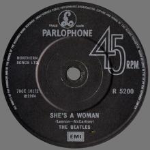 1964 11 27 - 1982 - N - I FEEL FINE ⁄ SHE'S A WOMAN - R 5200 - BSCP 1  - BOXED SET - SOLID CENTER - SOUTHALL PRESSING - pic 4