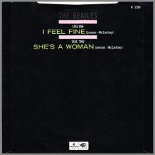 1964 11 27 - 1982 - O - I FEEL FINE ⁄ SHE'S A WOMAN - R 5200 - BSCP 1  - BOXED SET - OPEN CENTER - pic 5