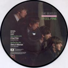 1964 11 27 - 1984 11 27 - P - I FEEL FINE ⁄ SHE'S A WOMAN - RP 5200 - PICTURE DISC - pic 1