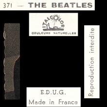 1964 THE BEATLES PHOTO - POSTCARD FRANCE- 371 THE BEATLES E.D.U.G. - MILLIAT FRÈRES - pic 5