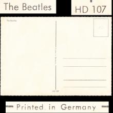 1964 THE BEATLES PHOTO - POSTCARD GERMANY - H 107 - HD 107 - pic 1