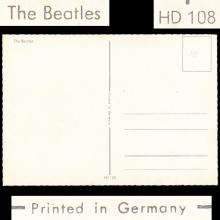 1964 THE BEATLES PHOTO - POSTCARD GERMANY - HD 108 - 14,3X20,2 - pic 1