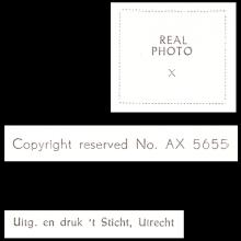 1964 THE BEATLES PHOTO - POSTCARD HOLLAND - DRUK T STICHT UTRECHT - AX 5655 - 14,2X9,2 - pic 5