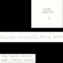 1964 THE BEATLES PHOTO - POSTCARD HOLLAND - DRUK T STICHT UTRECHT - AX 5655 - 14,2X9,2 - pic 6