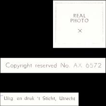 1964 THE BEATLES PHOTO - POSTCARD HOLLAND - DRUK T STICHT UTRECHT - AX 6568 - 14,2X9,2 - pic 6