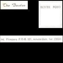 1964 THE BEATLES PHOTO - POSTCARD HOLLAND - THE BEATLES ECHTE FOTO - 1A - 9X14,2 - pic 8