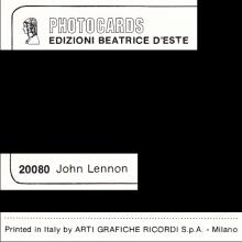 1964 THE BEATLES PHOTO - POSTCARD ITALY - EDIZIONI BEATRICE D'ESTE - 20012 - 17,2X12 - pic 11