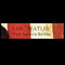 1964 THE BEATLES PHOTO - POSTCARD SPAIN - LOS BEATLES FOTO AGENCIA BARDON - 15X10,5 - pic 1