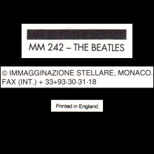 1964 THE BEATLES PHOTO - POSTCARD UK - MM242 THE BEATLES C IMMAGGINAZIONE STELLARE MONACO - 15,4X 10,3 - pic 1