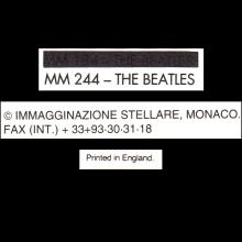 1964 THE BEATLES PHOTO - POSTCARD UK - MM242 THE BEATLES C IMMAGGINAZIONE STELLARE MONACO - 15,4X 10,3 - pic 8