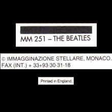 1964 THE BEATLES PHOTO - POSTCARD UK - MM248 THE BEATLES C IMMAGGINAZIONE STELLARE MONACO - 15,4X 10,3 - pic 8