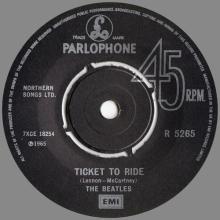1965 04 09 - 1982 12 07 - M -TICKET TO RIDE ⁄ YES IT IS - R 5265 - BSCP1 - BOXED SET - pic 1