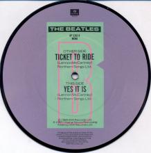 1965 04 09 - 1985 04 09 - P -TICKET TO RIDE ⁄ YES IT IS - RP 5265 - PICTURE DISC - pic 2