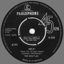 1965 07 23 - 1965 - A - HELP - I'M DOWN - R 5305 - PARLOPHONE RIM - pic 1