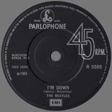 1965 07 23 - 1982 - N - HELP - I'M DOWN - R 5305 - BSCP 1 - BOXED SET - SOLID CENTER - SOUTHALL PRESSING - pic 1