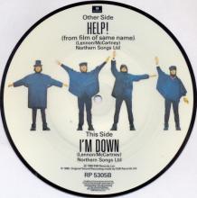 1965 07 23 - 1985 07 23 - P - HELP - I'M DOWN - RP 5305 - PICTURE DISC  - pic 2