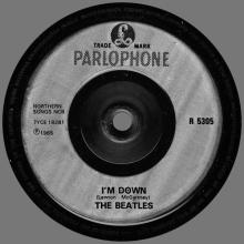 1965 07 23 - 1990 - S - HELP ⁄ I'M DOWN - R 5305 - SILVER LABEL - pic 1