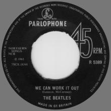 1965 12 03 - 1965 - C - WE CAN WORK IT OUT ⁄ DAY TRIPPER - GRAMOPHONE RIM - pic 1