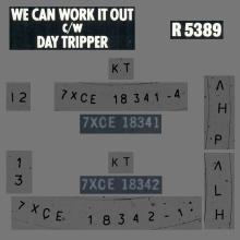 1965 12 03 - 1976 - K - WE CAN WORK IT OUT ⁄ DAY TRIPPER - R 5389 - BS 45 - BOXED SET - pic 2