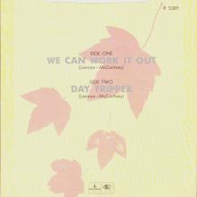 1965 12 03 - 1982 - M - WE CAN WORK IT OUT ⁄ DAY TRIPPER - R 5389 - BSCP 1 - BOXED SET - pic 2