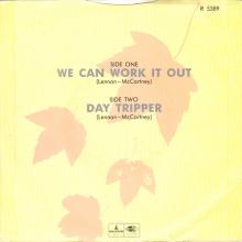 1965 12 03 - 1982 - N - WE CAN WORK IT OUT ⁄ DAY TRIPPER - R 5389 - BSCP 1 - BOXED SET - SOLID CENTER - SOUTHALL PRESSING1 - pic 5