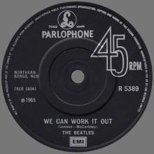 1965 12 03 - 1982 - N - WE CAN WORK IT OUT ⁄ DAY TRIPPER - R 5389 - BSCP 1 - BOXED SET - SOLID CENTER - SOUTHALL PRESSING1 - pic 2