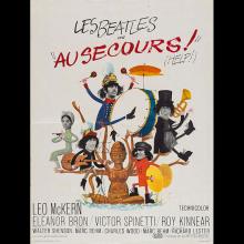 FRANCE 1965 Help ! - AU SECOURS - Movieposter Filmposter - pic 1