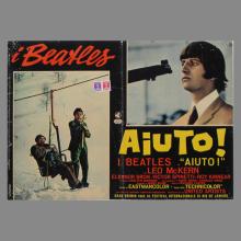 ITALY 1965 HELP ! AIUTO ! - Italy 47cm-68cm - Beatles Filmposter Movieposter Fotobusta -5,6 - pic 1