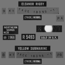 1966 08 05 - 1966 - A - YELLOW SUBMARINE / ELEANOR RIGBY - R 5493 - pic 3
