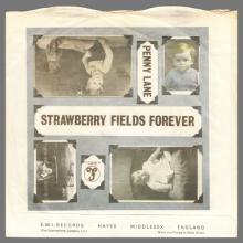 1967 02 17 - 1967 - A -  STRAWBERRY FIELDS FOREVER ⁄ PENNY LANE - PICTURE SLEEVE  - pic 1