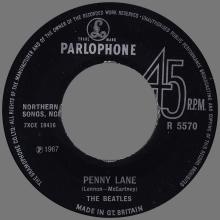 1967 02 17 - 1967 - A -  STRAWBERRY FIELDS FOREVER ⁄ PENNY LANE - PICTURE SLEEVE  - pic 5